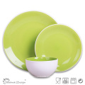 Зеленый Высокое качество Посуда Керамическая посуда Установить